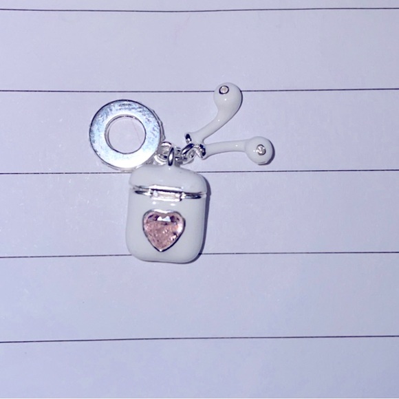 Sterling Silver AirPodsDangle Charm - Picture 2 of 4